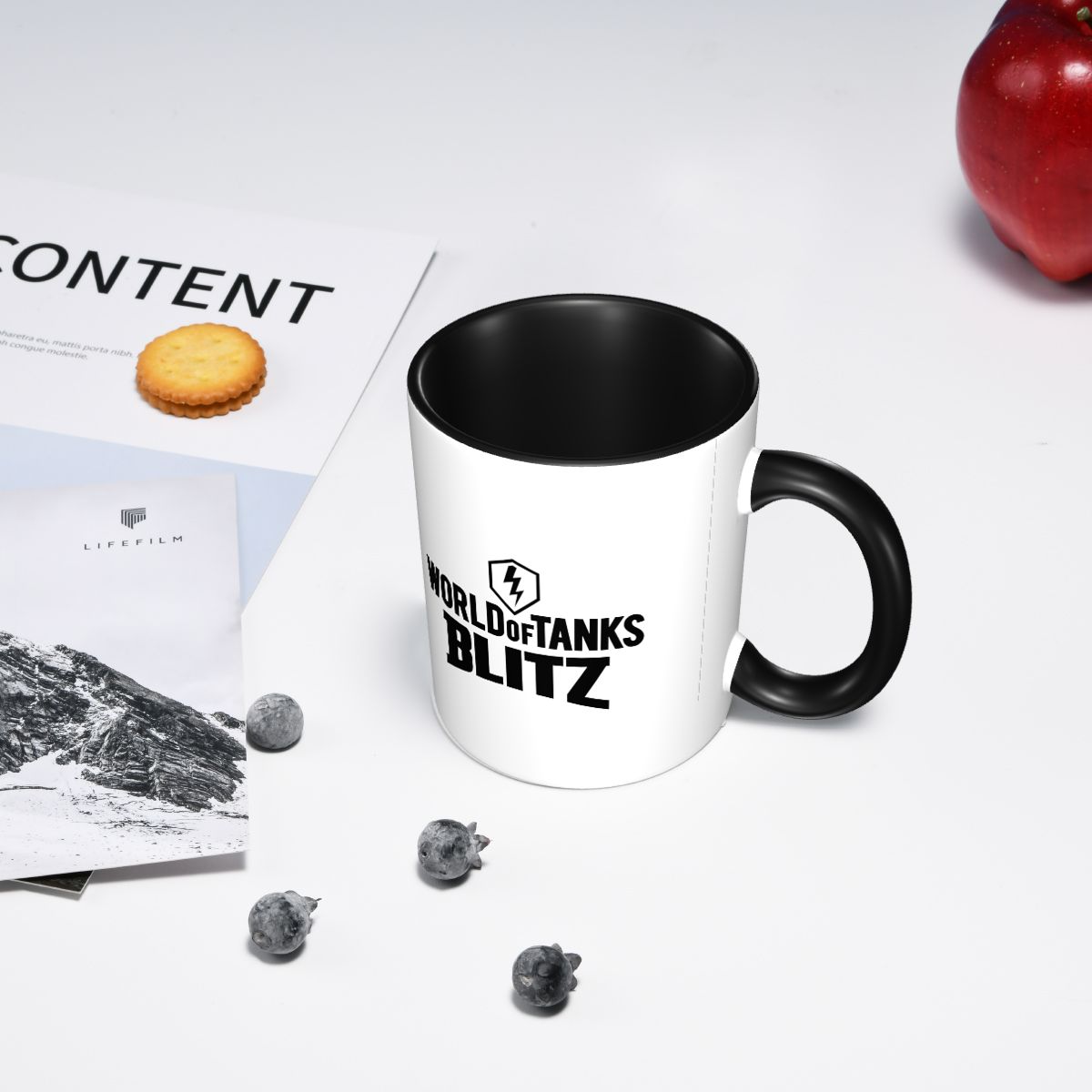 World Of Tanks Blitz Logo Mug  - Coffee Tea World ulasan dan harga