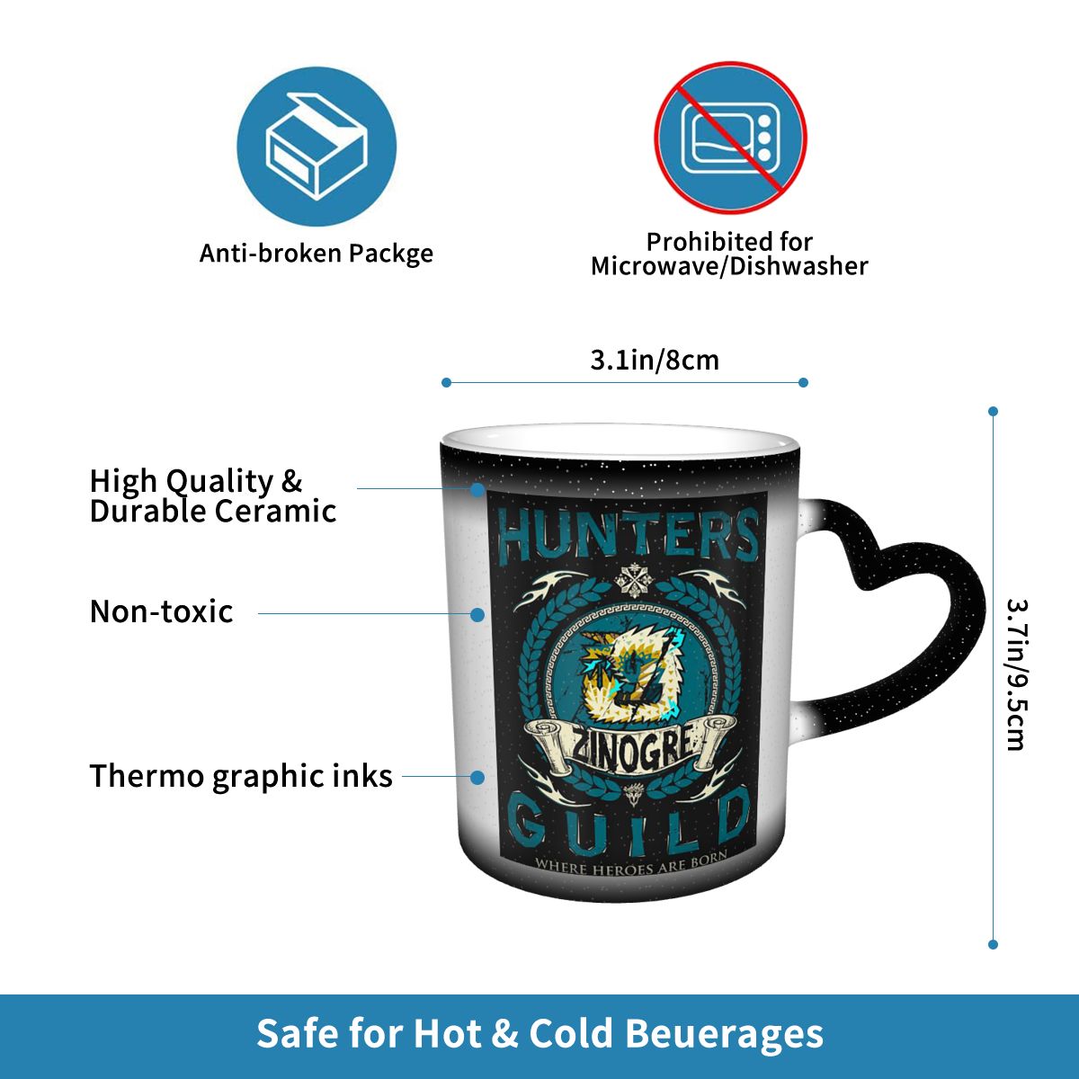 Monster Hunter World  Mug Funn - Coffee Tea World ulasan dan harga