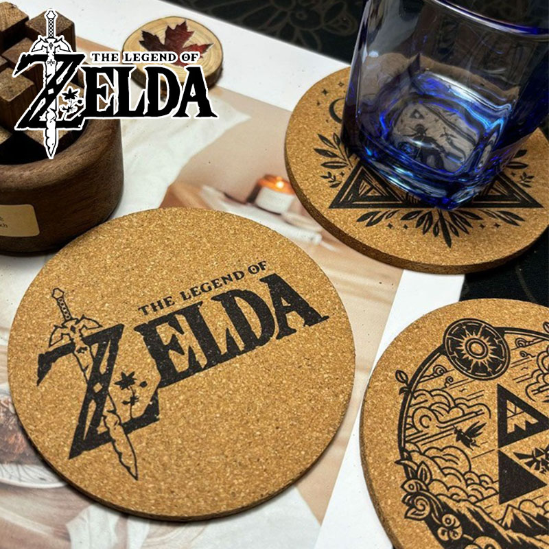 Zelda Coaster Cartoon Anime Ro - Good Coffee Tea ulasan dan harga