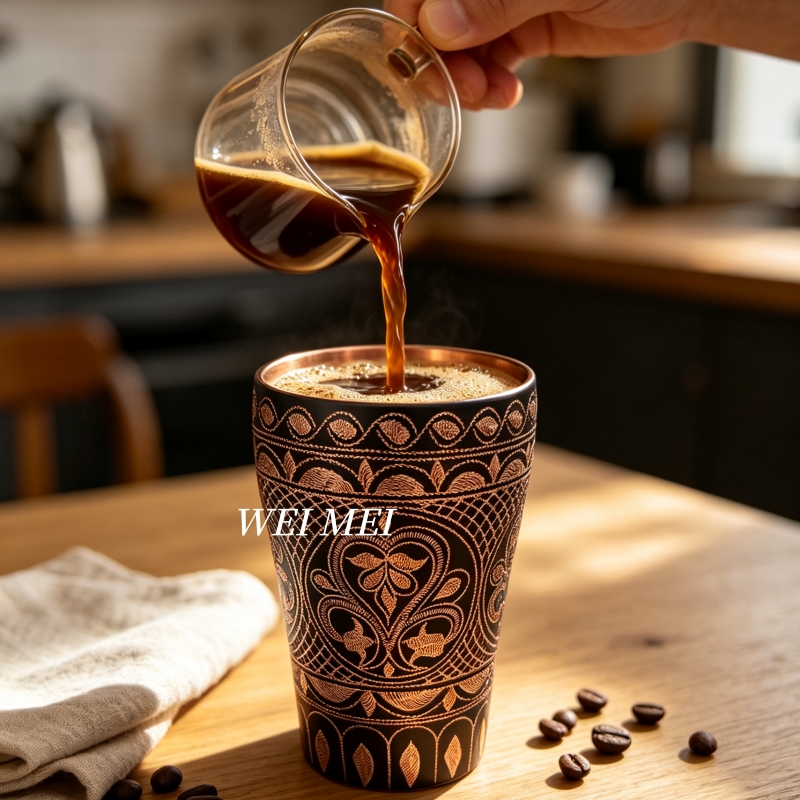 Handcrafted Copper Breakfast C - Coffee Tea Friends ulasan dan harga