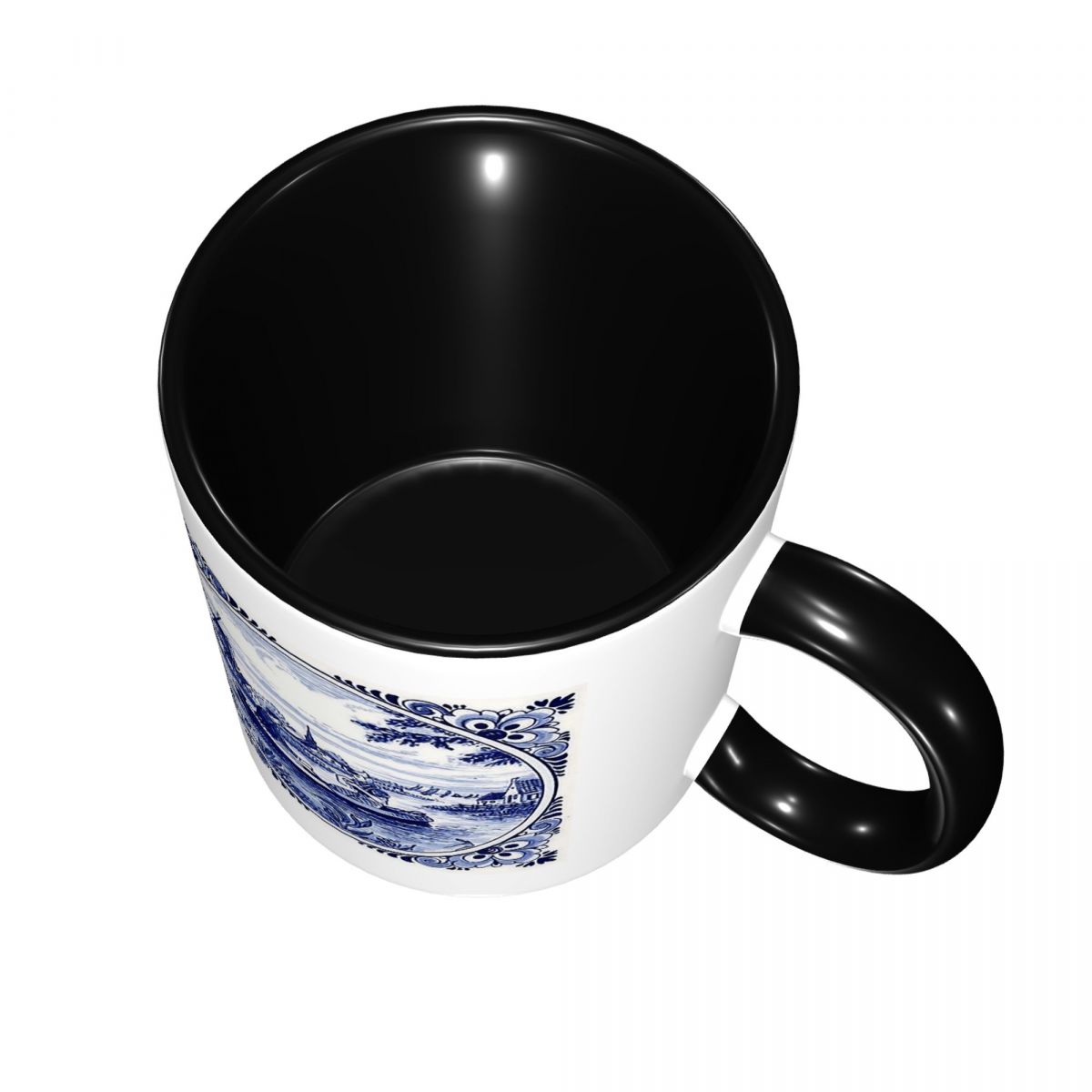 Dutch Blue Delft Windmill Chur - Coffee Tea Friends ulasan dan harga