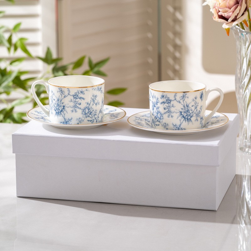 New European Bone China Coffee - Coffee Tea Friends ulasan dan harga
