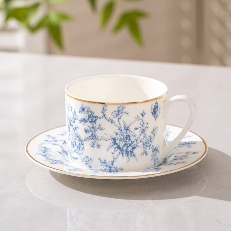 New European Bone China Coffee - Coffee Tea Friends ulasan dan harga